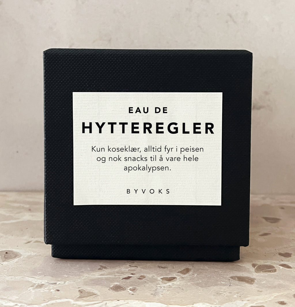 Eau de Hytteregler duftlys
